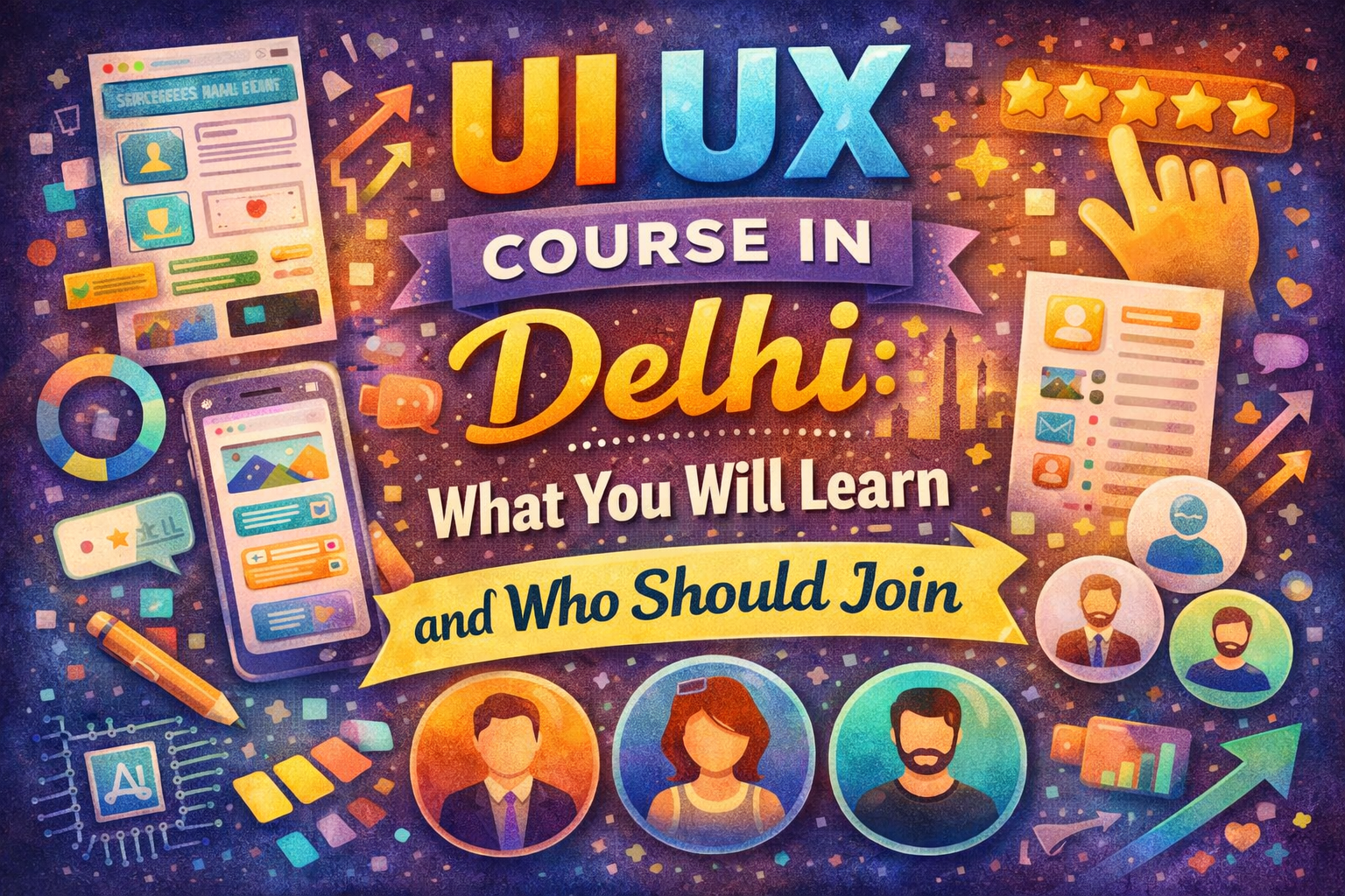 UI UX Course in Delhi: What You Will Learn and Who Should Join